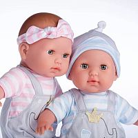 Berenguer Boutique 15-inch Soft-Body Twins.