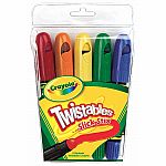 5 Slick Stix Twistables Crayons