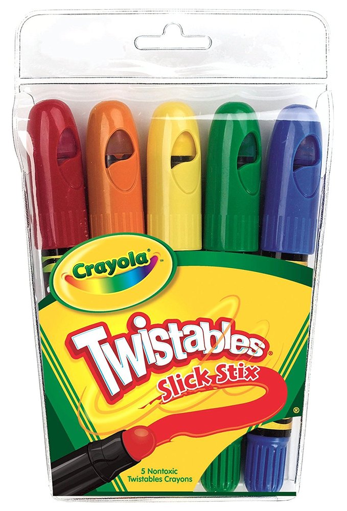 5 Slick Stix Twistables Crayons. - Toy Sense
