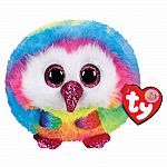 Owen - Multicolour Owl TY Puffies