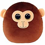 Dunston Brown Monkey Squish-a-Boo (Medium) 