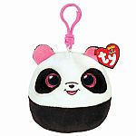 Bamboo Panda Mini Squish-a-Boo Clip