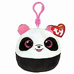 Bamboo Panda Mini Squish-A-Boo Clip