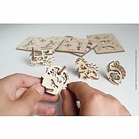 UGears U-Fidgets: Tribiks - 4 Models 