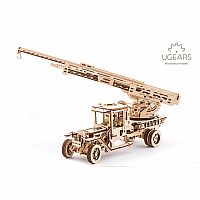 UGears Mechanical Models - Fire Ladder Truck 
