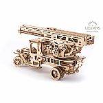 UGears Mechanical Models - Fire Ladder Truck 