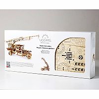 UGears Mechanical Models - Fire Ladder Truck 