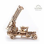 UGears Mechanical Models - Fire Ladder Truck