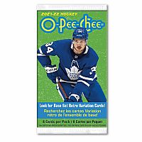 2021-22 O-Pee-Chee Hockey cards .
