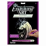 Engraving Art - Proud Unicorn