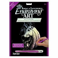 Engraving Art - Proud Unicorn