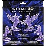 Unicorn/ Pegasus - Deluxe 3D Crystal Puzzle