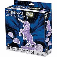 Unicorn/ Pegasus - Deluxe 3D Crystal Puzzle