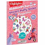 Hidden Pictures: Unicorn Puffy Sticker Playscenes