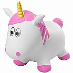 Fantasy Hopper Inflatable Bouncing Pink Unicorn