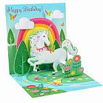 Unicorn Birthday Pop-Up Card  
