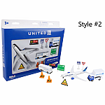 DARON United Airlines Airport Playset
