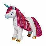 Uni The Unicorn with Yarn Hair 