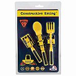 Constructive Eating - Set of Construction Utensils.