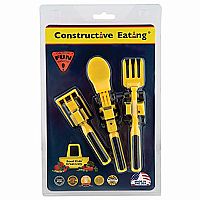 Constructive Eating - Set of Construction Utensils.