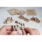 UGears U-Fidgets: Vehicles - 4 Models 