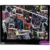 Aquarius 500 Piece Puzzle - Marvel Venom Panels 