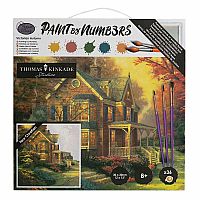 Paint By Numbers - Victorian Autumn by Thomas Kinkade