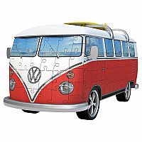 Volkswagen T1 Campervan 3D Puzzle - Ravensburger.