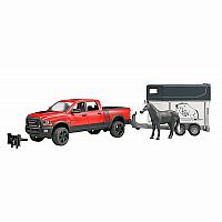 RAM 2500 Pickup Truck with Horse