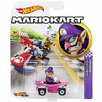 Hot Wheels: Mario Kart - Waluigi in Badwagon