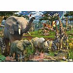 At The Water Hole - Ravensburger