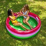 PoolCandy Sunning Pool - Inflatable Pool with Watermelon Print