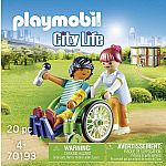 City Life: Patient in Wheelchair