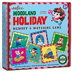 Woodland Holiday Memory & Matching Game - Eeboo