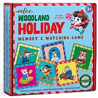 Woodland Holiday Memory & Matching Game - Eeboo