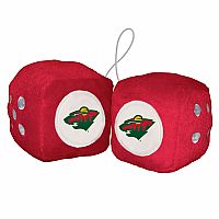 Minnesota Wild Fuzzy Dice 