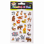 Woody's Stickers - Wild Animals