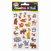 Woody's Stickers - Wild Animals