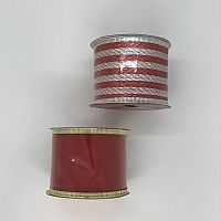 Christmas Wire Edge Ribbon