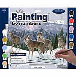 Adult Paint by Number - Wolves 