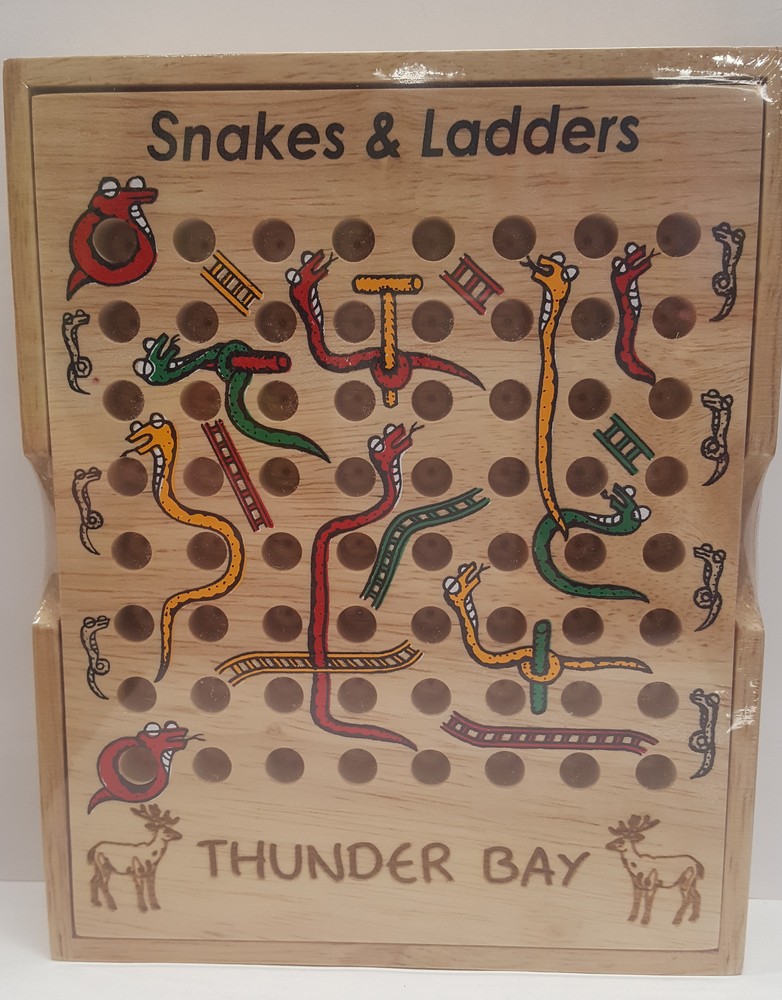 Thunder Bay Snakes and Ladders Toy Sense