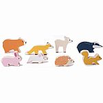 Woodland Animals Wooden Stacking Toy