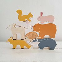 Woodland Animals Wooden Stacking Toy