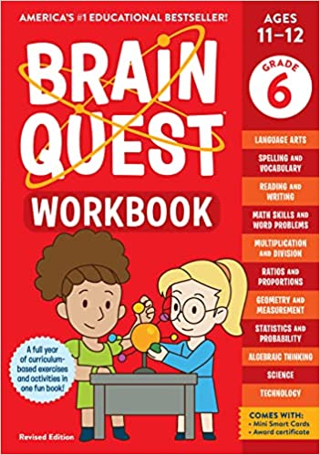Brain Quest: Workbook Grade 6 - Toy Sense