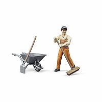 Municipal Worker Figure Set .