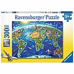 World Landmarks Map - Ravensburger.