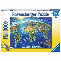 World Landmarks Map - Ravensburger.