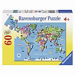 World Map - Ravensburger