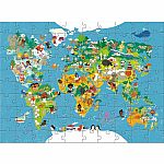 World Map 100 XXL Puzzle.