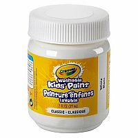 59 mL/2oz Washable Kids Paint - White - Retired